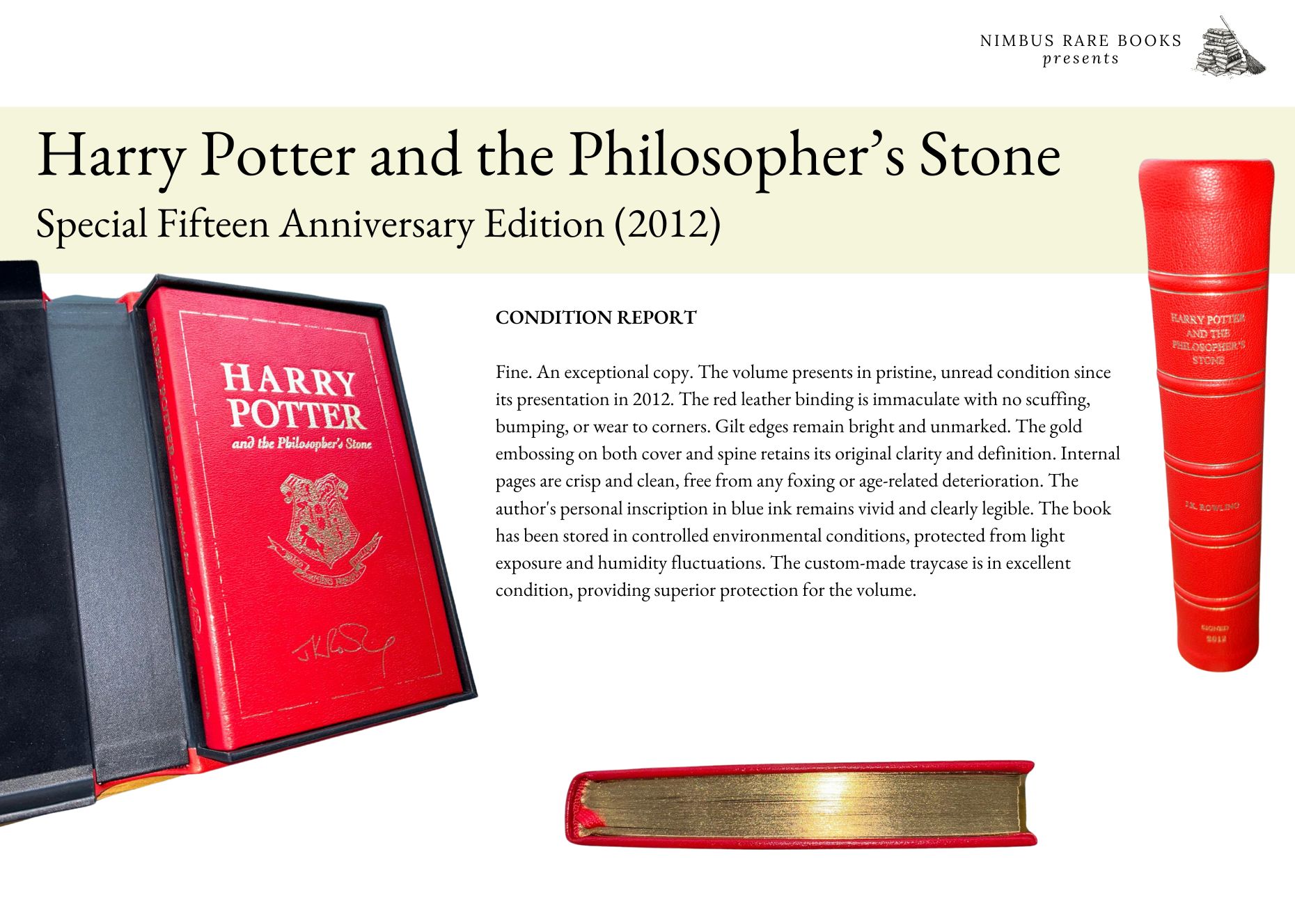 Harry Potter and the Philosopher's Stone — Special fifteen aniversary edition, 2012