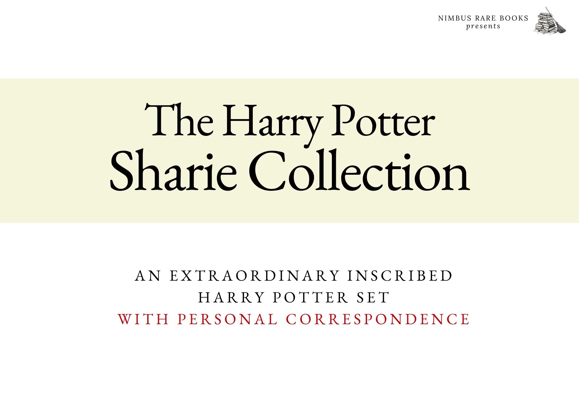 The Harry Potter Sharie Collection