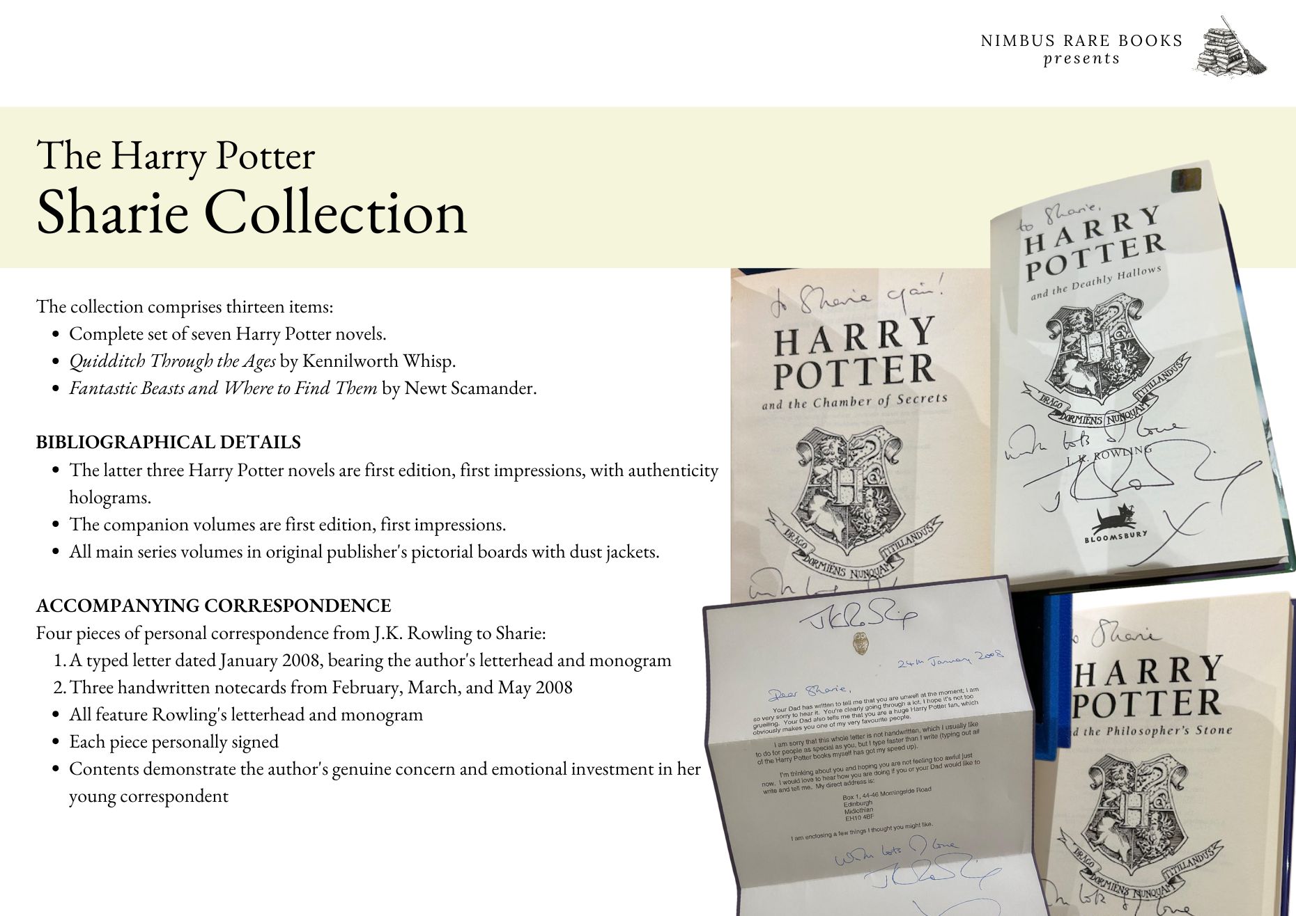 The Harry Potter Sharie Collection